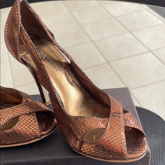 Varsavia Viamara - 4 inch Bronze Sandals - Picture 5 of 5